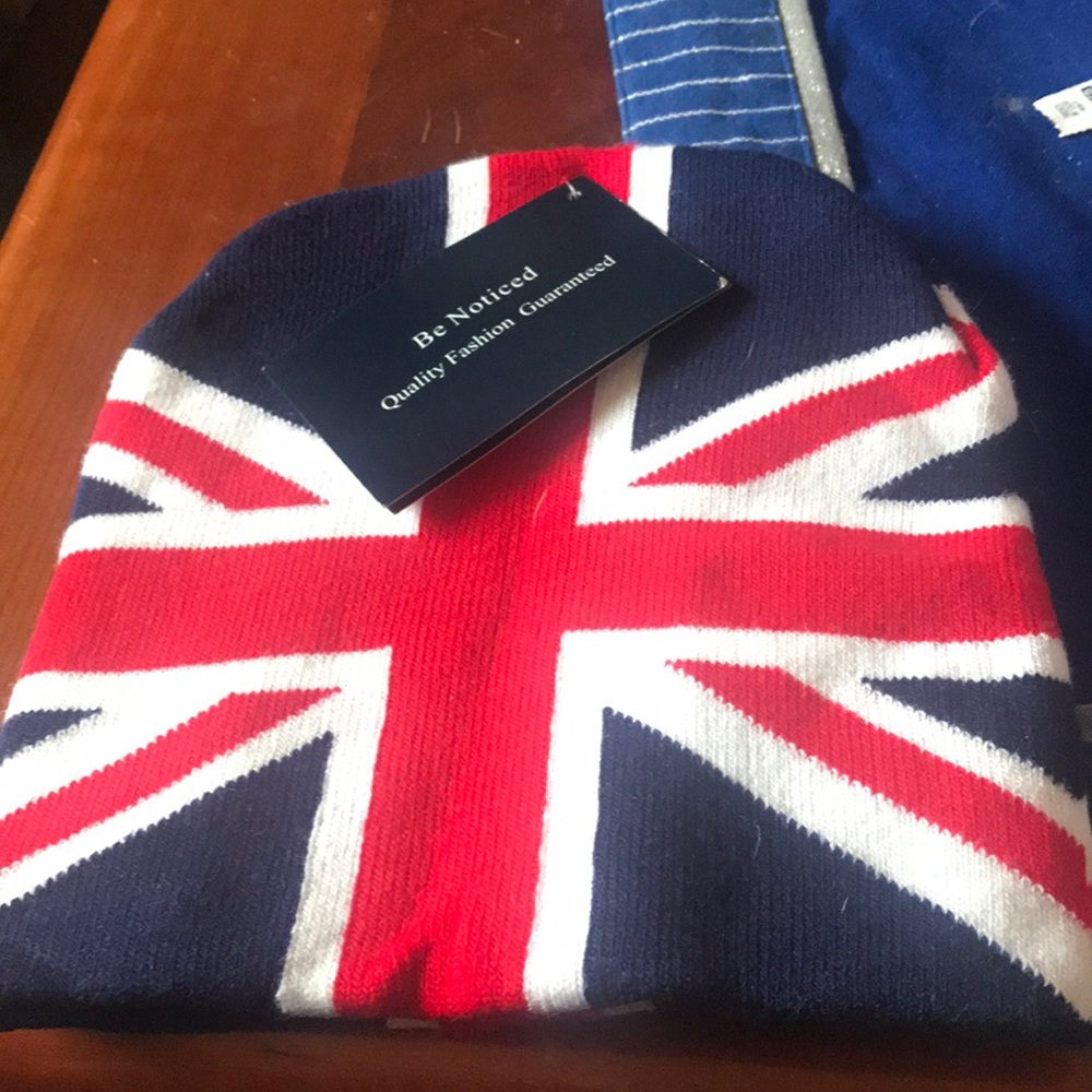 U.K Flag beanie